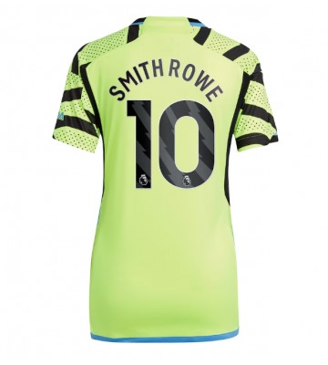 Arsenal Emile Smith Rowe #10 Replica Away Stadium Shirt for Women 2023-24 Short Sleeve